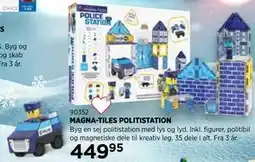 KiDS Coolshop MAGNA-TILES POLITISTATION tilbud