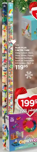KiDS Coolshop PLUS-PLUS 1 METER TUBE tilbud