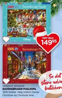 KiDS Coolshop RAVENSBRUGER PUSLESPIL tilbud