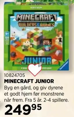 KiDS Coolshop MINECRAFT JUNIOR tilbud