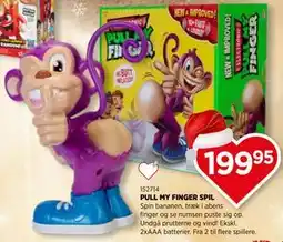 KiDS Coolshop PULL MY FINGER SPIL tilbud