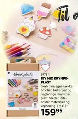 KiDS Coolshop DIY MIX KRYMPEPLAST tilbud