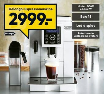Bilka Delonghi Espressomaskine tilbud