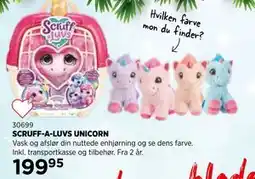 KiDS Coolshop SCRUFF-A-LUVS UNICORN tilbud