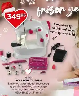 KiDS Coolshop SYMASKINE TIL BØRN tilbud
