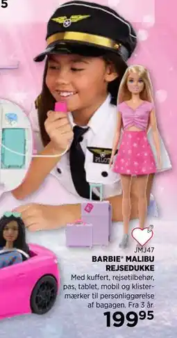 KiDS Coolshop BARBIE MALIBU REJSEDUKKE tilbud
