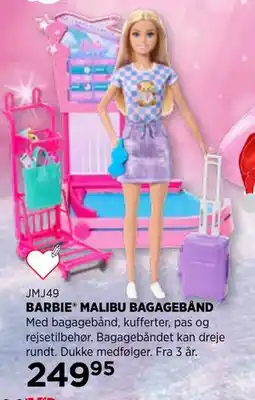 KiDS Coolshop BARBIE MALIBU BAGAGEBÅND tilbud