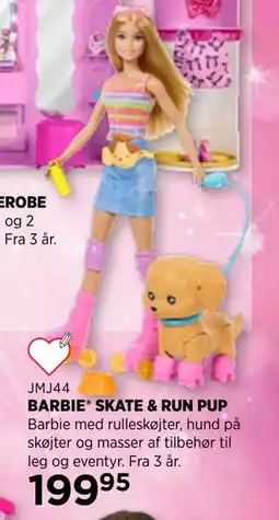 KiDS Coolshop BARBIE SKATE & RUN PUP tilbud