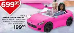 KiDS Coolshop BARBIE PINK CABRIOLET tilbud