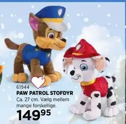KiDS Coolshop PAW PATROL STOFDYR tilbud