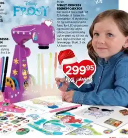 KiDS Coolshop DISNEY PRINCESS TEGNEPROJEKTOR tilbud
