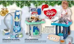 KiDS Coolshop RENGØRINGSVOGN MED STØVSUGER tilbud