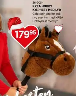 KiDS Coolshop KREA HOBBY KÆPHEST MED LYD tilbud