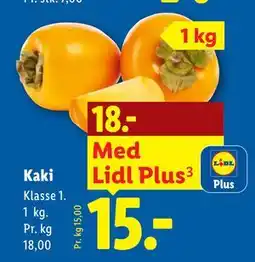 Lidl Kaki tilbud