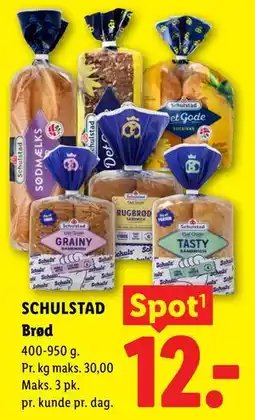 Lidl SCHULSTAD Brød tilbud