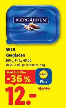 Lidl ARLA Kærgården, App-pris tilbud
