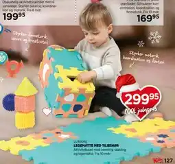 KiDS Coolshop LEGEMÅTTE MED TILBEHØR tilbud