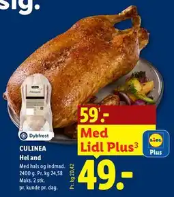 Lidl CULINEA Hel and tilbud