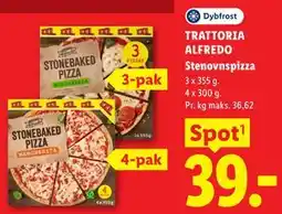 Lidl TRATTORIA ALFREDO Stenovnspizza tilbud