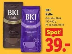 Lidl BKI Kaffe tilbud