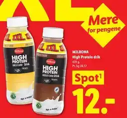 Lidl MILBONA High Protein drik tilbud