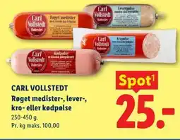 Lidl CARL VOLLSTEDT tilbud