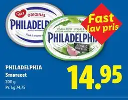 Lidl PHILADELPHIA tilbud