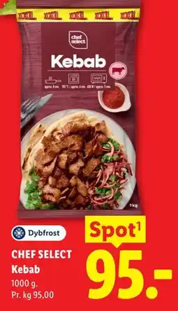 Lidl CHEF SELECT Kebab tilbud
