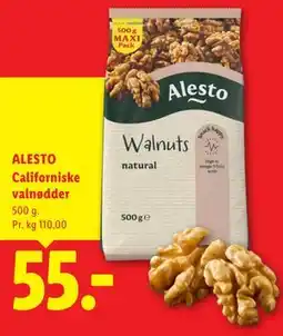 Lidl ALESTO Californiske valnødder tilbud