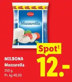 Lidl MILBONA Mozzarella tilbud