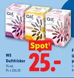 Lidl W5 Duftfrisker tilbud