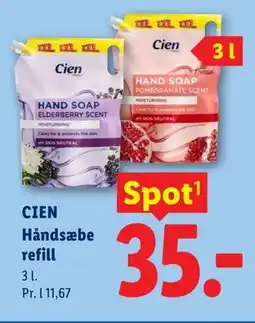 Lidl CIEN Håndsæbe refill tilbud