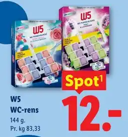 Lidl W5 WC-rens tilbud