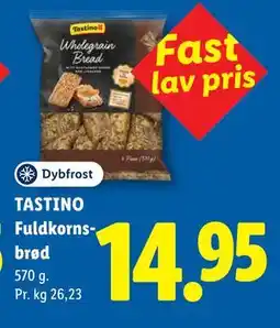 Lidl TASTINO Fuldkornsbrød tilbud