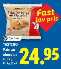 Lidl TASTINO Pain au chocolat tilbud