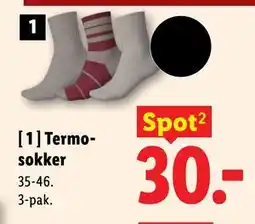 Lidl ESMARA Termosokker tilbud