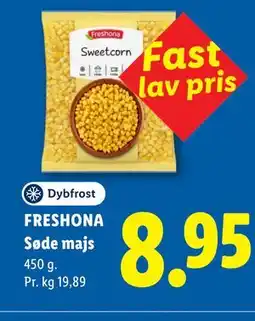 Lidl FRESHONA Søde majs tilbud