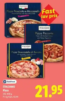 Lidl ITALIAMO Pizza tilbud