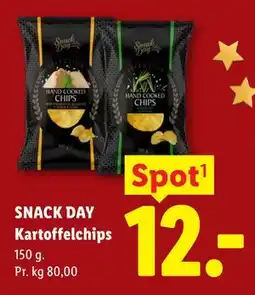 Lidl SNACK DAY Kartoffelchips tilbud