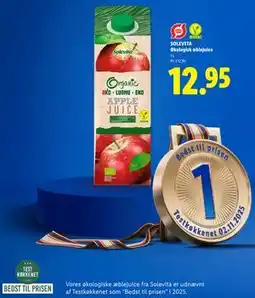 Lidl SOLEVITA Økologisk æblejuice tilbud