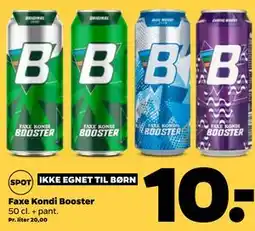 Netto Faxe Kondi Booster tilbud
