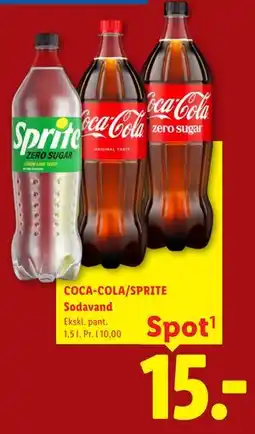 Lidl COCA-COLA/SPRITE Sodavand tilbud