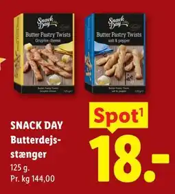 Lidl SNACK DAY Butterdejsstænger tilbud