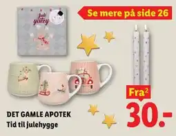 Lidl DET GAMLE APOTEK Tid til julehygge tilbud
