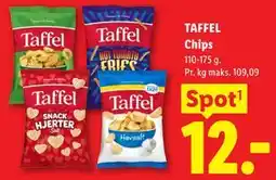 Lidl TAFFEL Chips tilbud