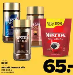 Netto Nescafé instant kaffe tilbud