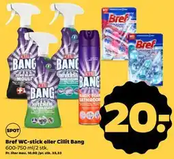 Netto Bref WC-stick eller Cillit Bang tilbud