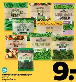 Netto Harvest Best grøntsager tilbud