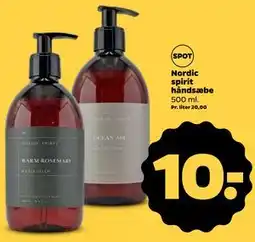 Netto Nordic spirit håndsæbe tilbud