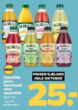 Netto Valsølille juice, lemonade eller smoothie tilbud